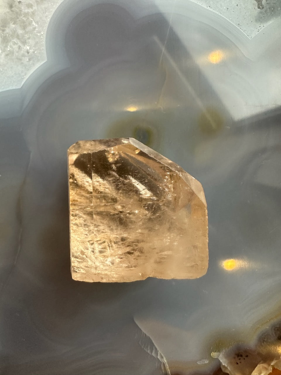 Golden Topaz from Shigar Valley, Skardu, Pakistan