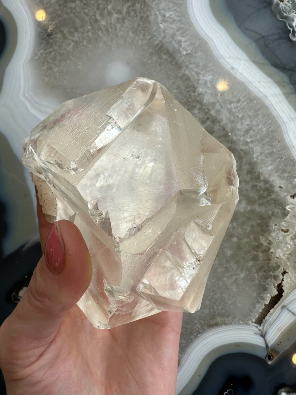 Golden Calcite Crystal from India