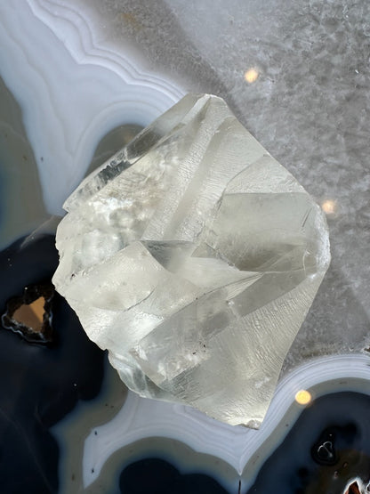 Golden Calcite Crystal from India