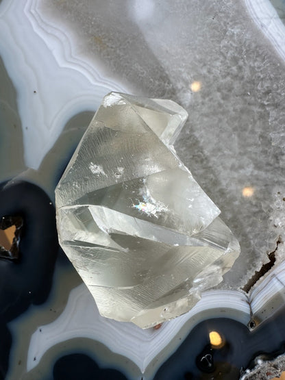 Golden Calcite Crystal from India