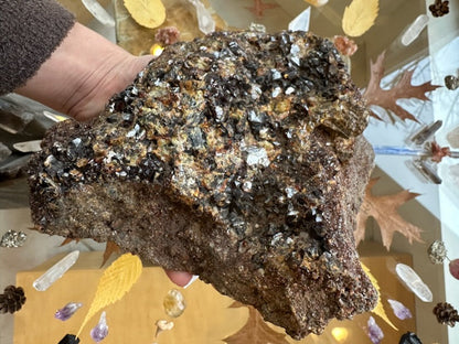 Hessonite Garnet Cluster 2.6KG WA State, USA