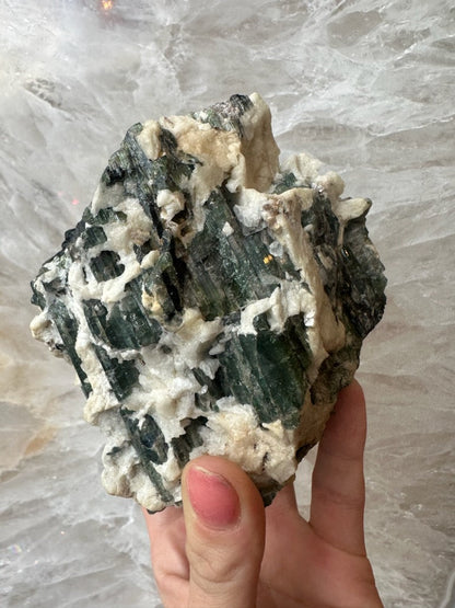 Tourmalinated Albite Cluster 1.1 kg