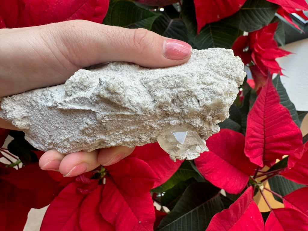 Elmwood Calcite Cluster on Matrix