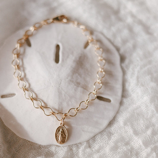 Marian Consecration Miraculous Medal Bracelet