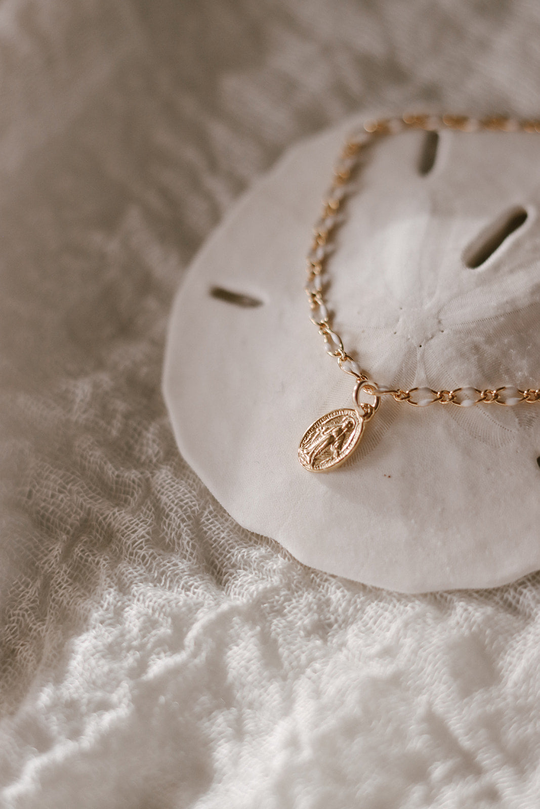 Our Lady of Snow Miraculous Medal Bracelet