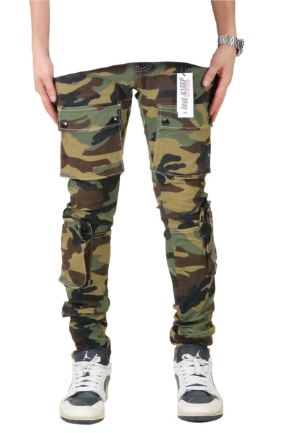 Veil Men's premium twill cargo pant with multi functional pockets