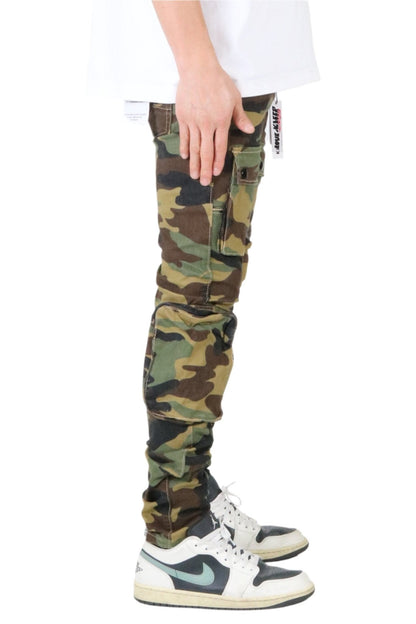 Veil Men's premium twill cargo pant with multi functional pockets