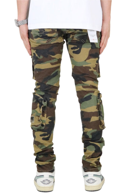 Veil Men's premium twill cargo pant with multi functional pockets