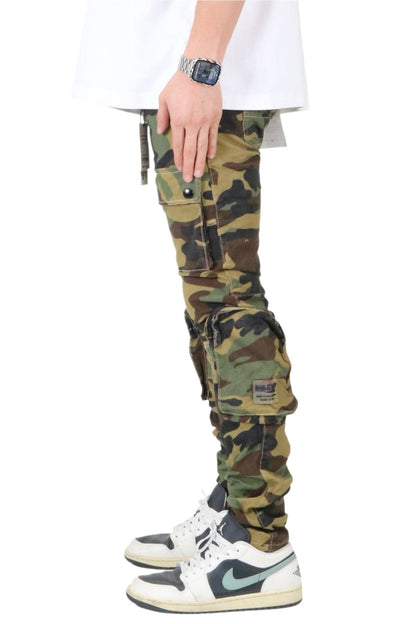 Veil Men's premium twill cargo pant with multi functional pockets