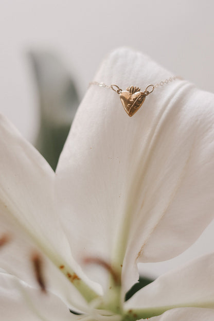 Holy Hearts™ Chaste Heart Of St. Joseph Necklace