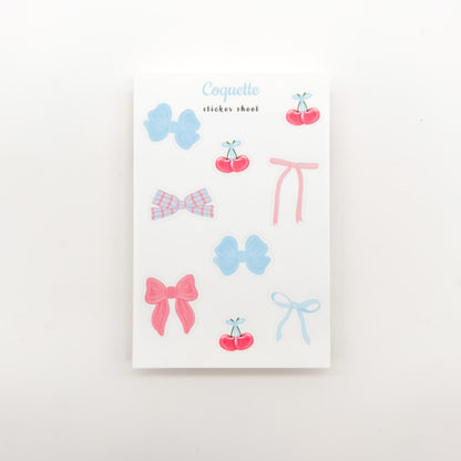 Coquette Sticker Sheet
