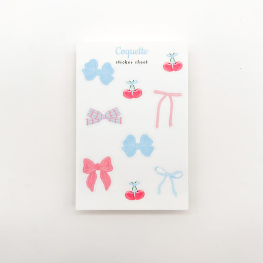 Coquette Sticker Sheet
