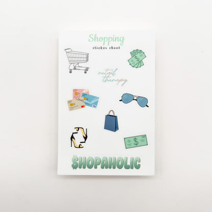 Shopping Sticker Sheet