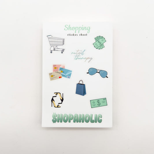 Shopping Sticker Sheet