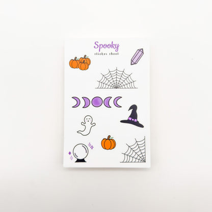 Spooky Sticker Sheet