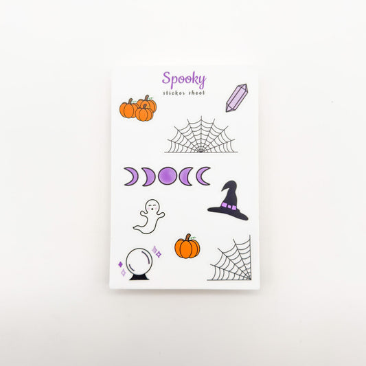 Spooky Sticker Sheet