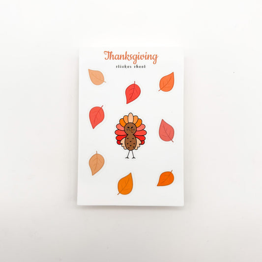 Thanksgiving Sticker Sheet