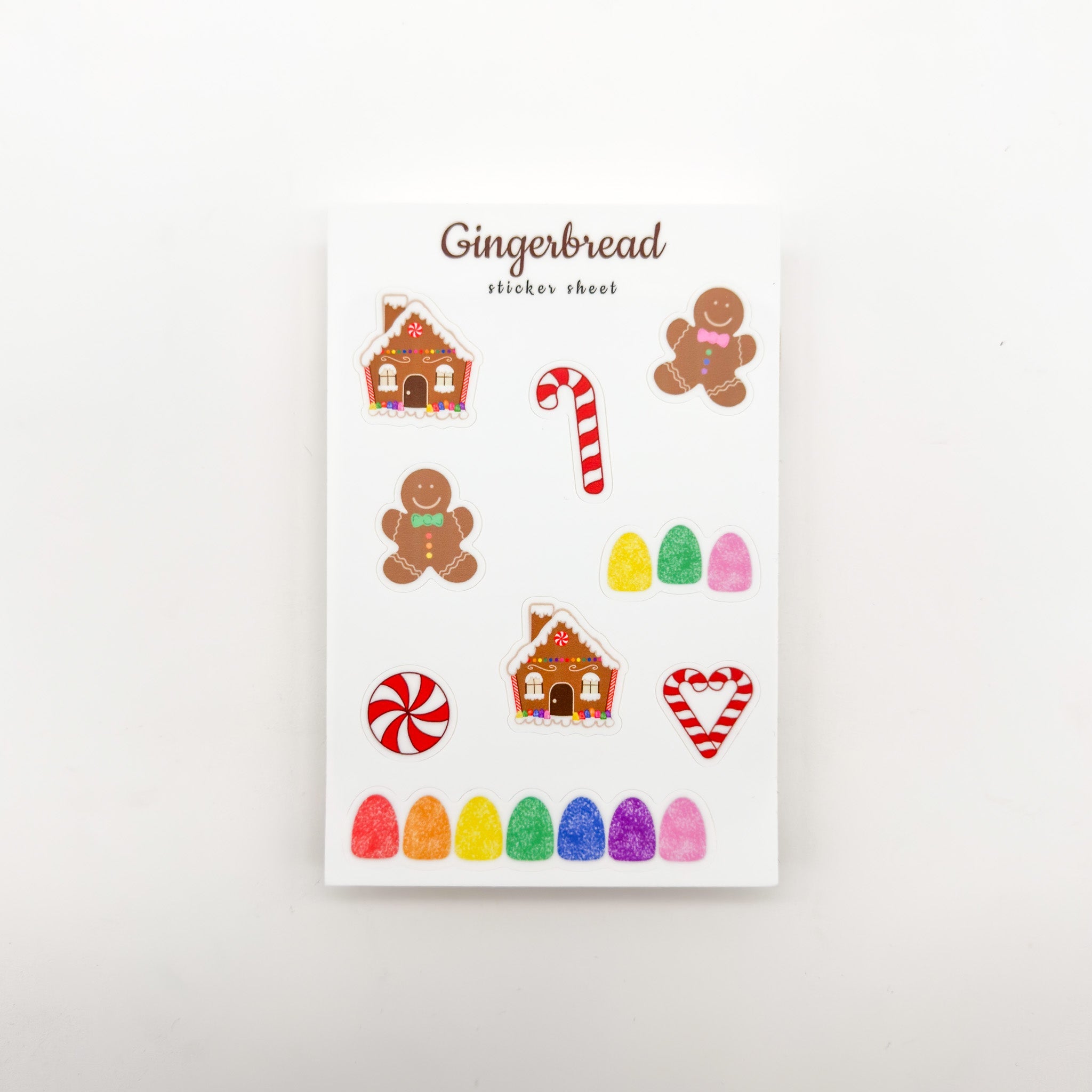 Gingerbread Sticker Sheet