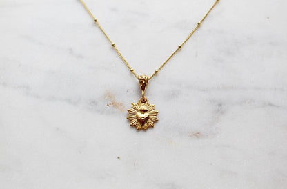 The Little Sacred Heart® Scalloped Necklace