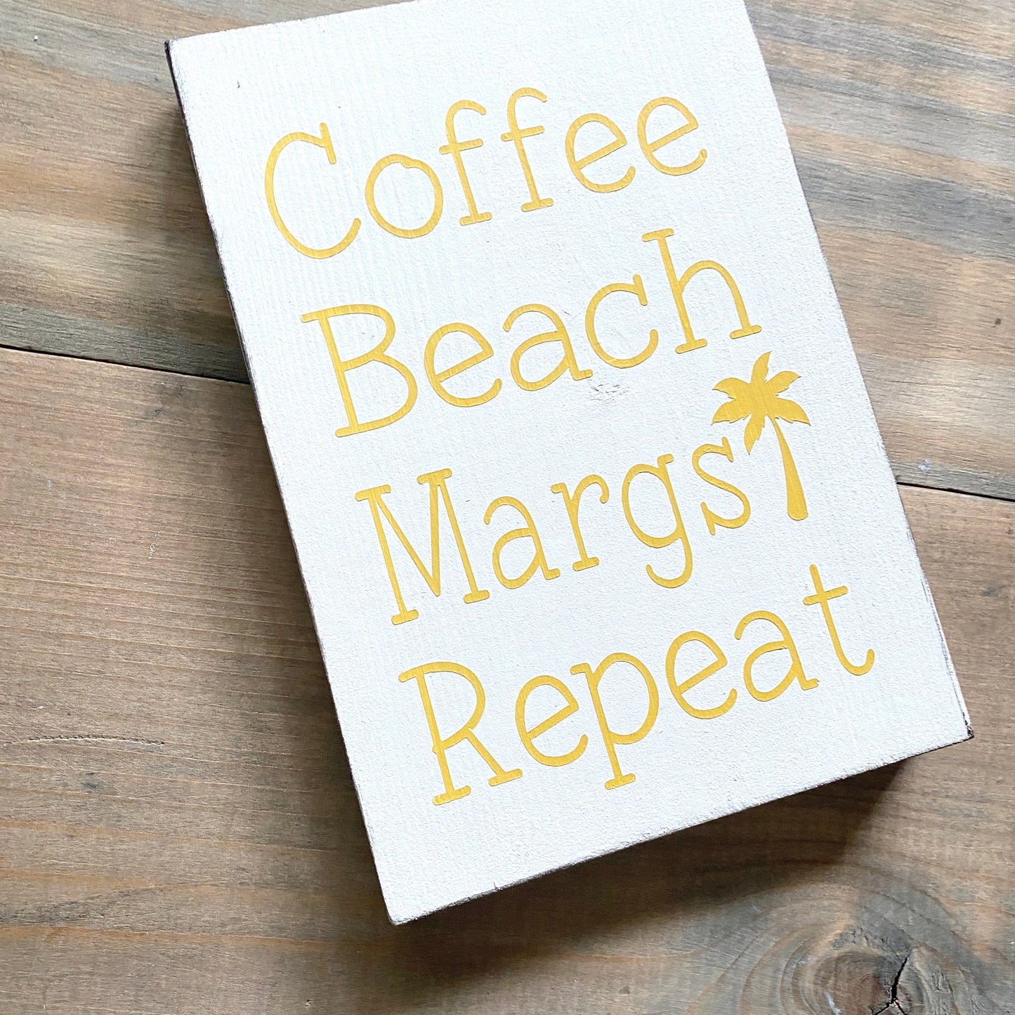 Coffee Beach Margs Repeat Sign