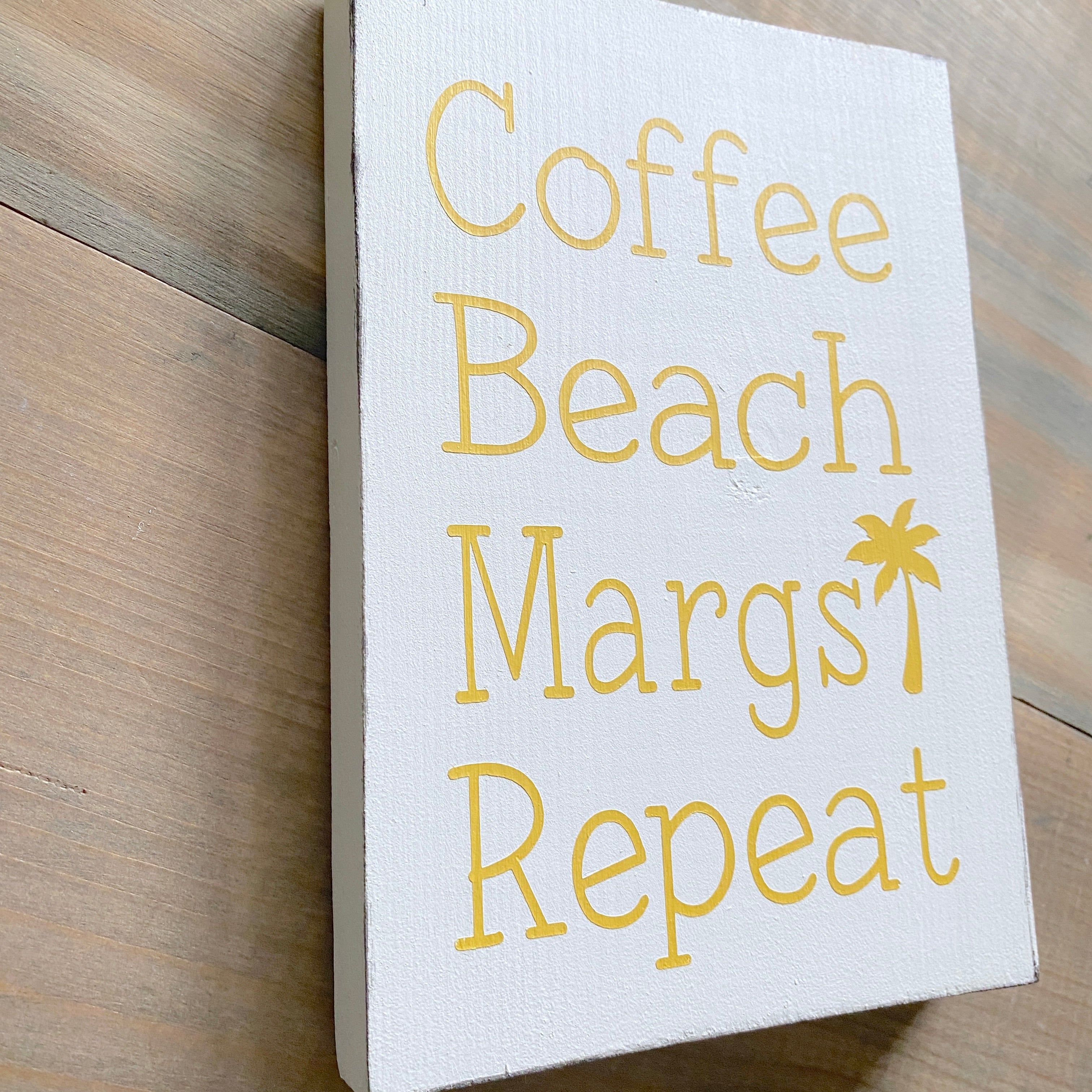 Coffee Beach Margs Repeat Sign