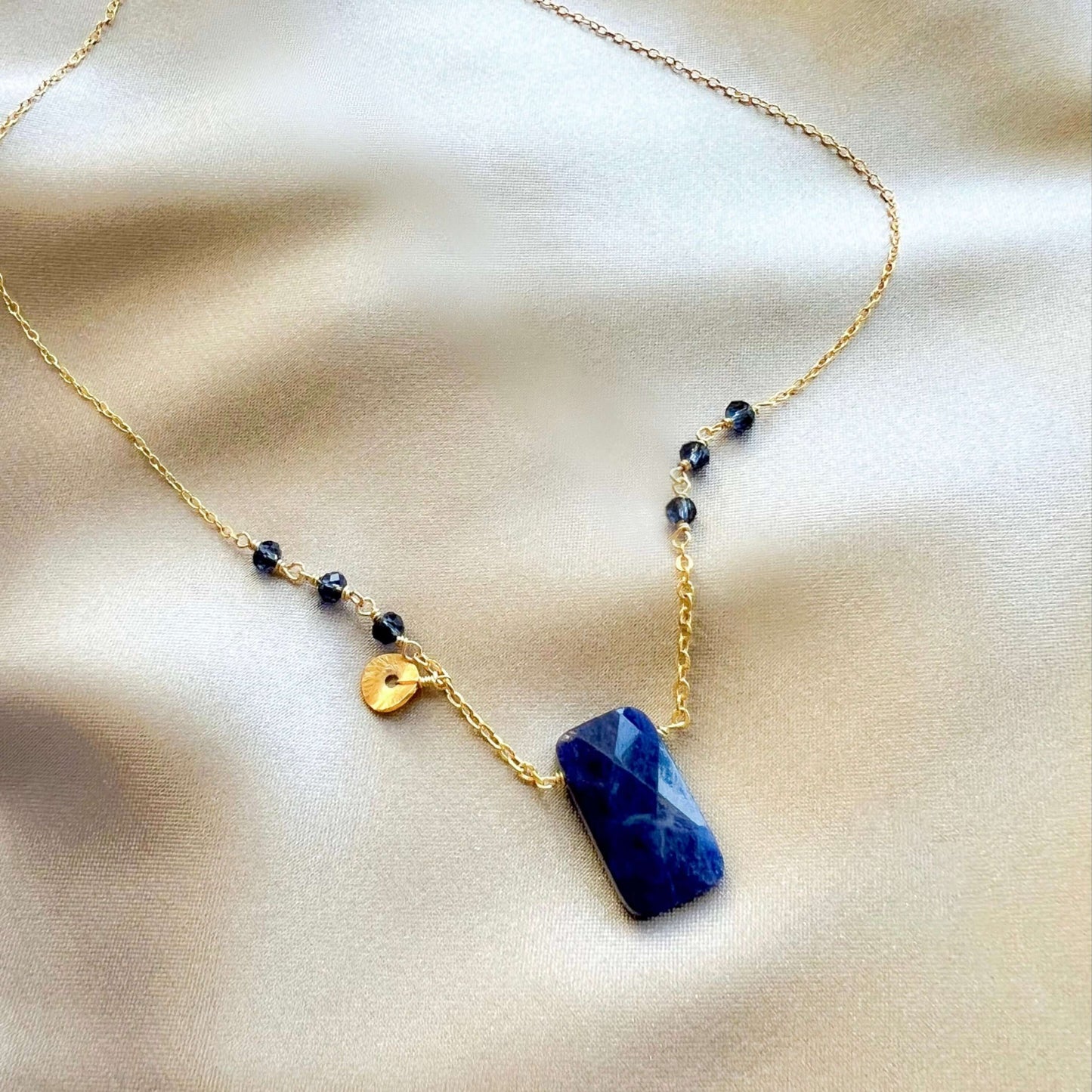 Lapis Lazuli Rock Pendant