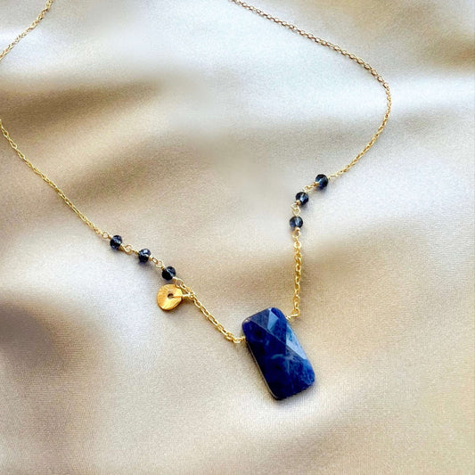 Lapis Lazuli Rock Pendant