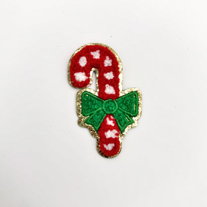 Christmas Chenille Adhesive Patch