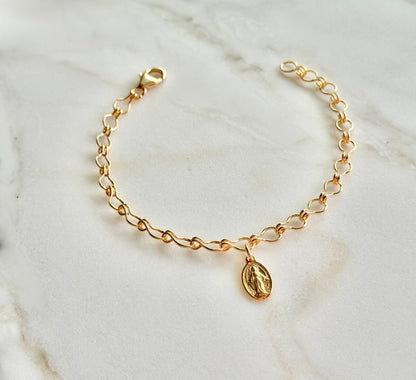 Marian Consecration Miraculous Medal Bracelet