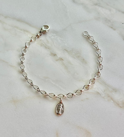 Marian Consecration Bracelet in Sterling Silver