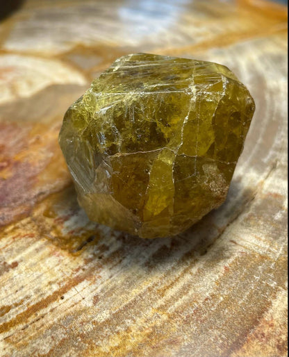 Yellow/Green Grossular Garnet from Kayes Region, Mali, Africa