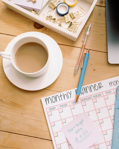 Monthly Planner Notepad