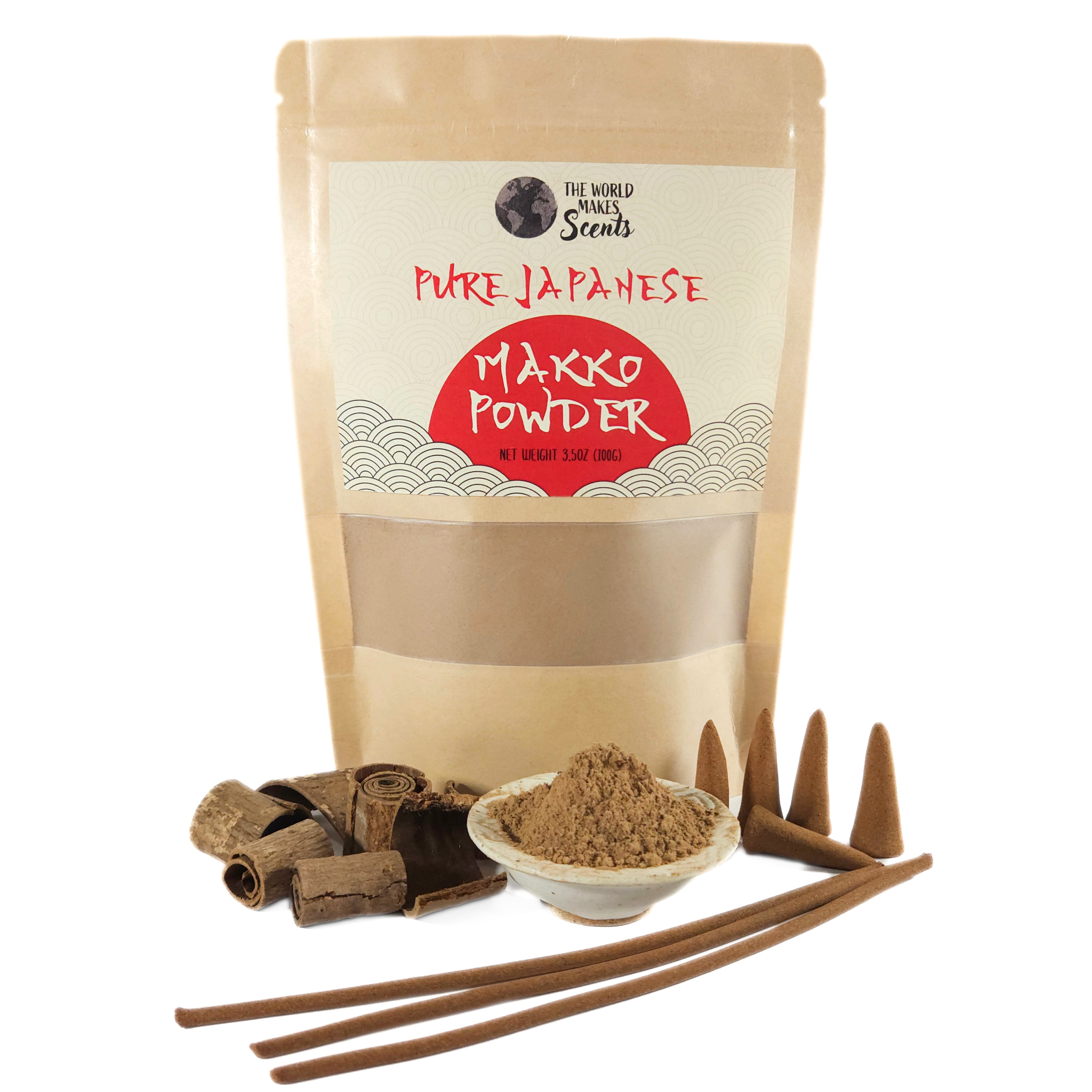 Pure Makko Powder for Incense Making (100g/3.5oz) | Imported Directly from Japan |