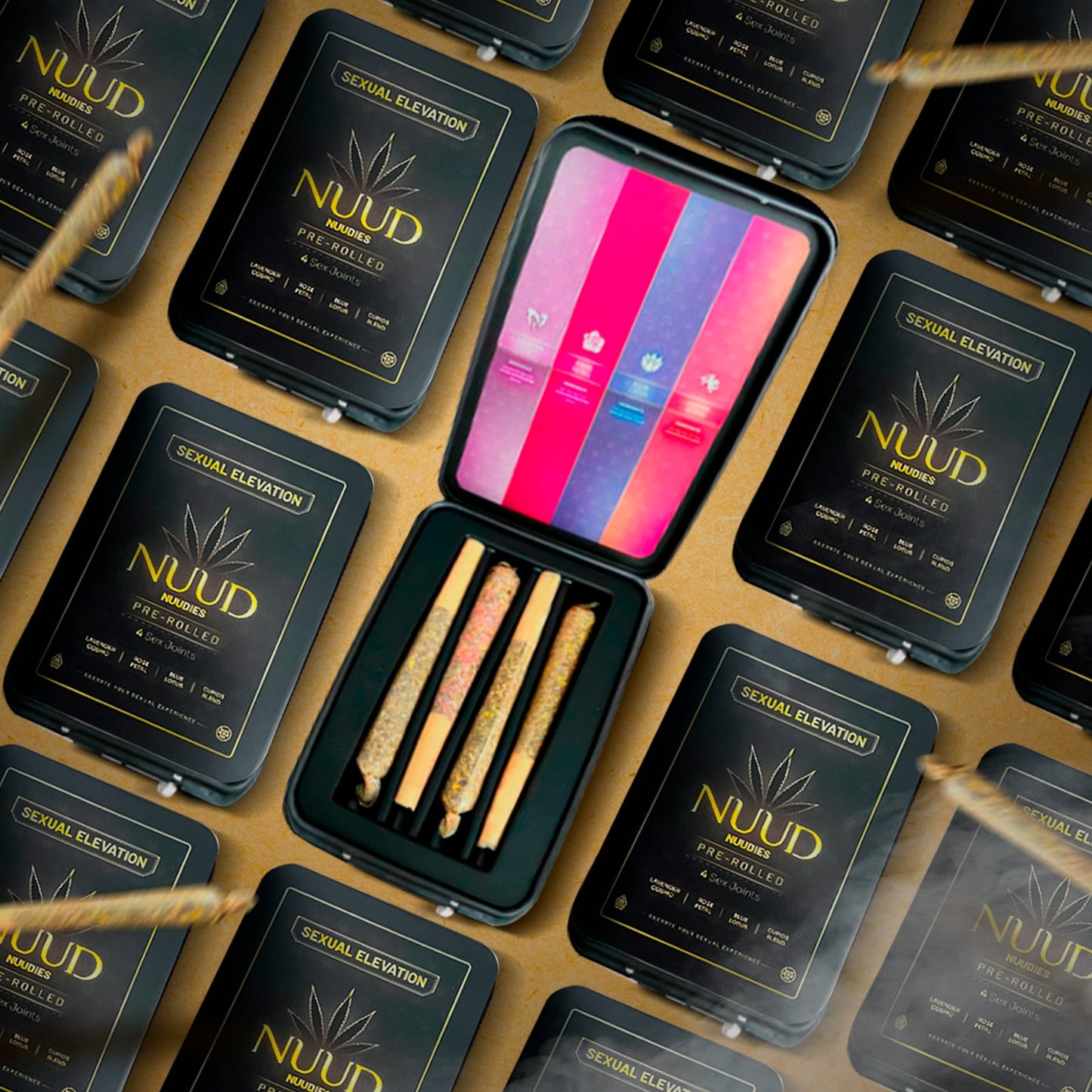 Sex Pre-Rolls | 4 Flavors in Reusable Travel Case