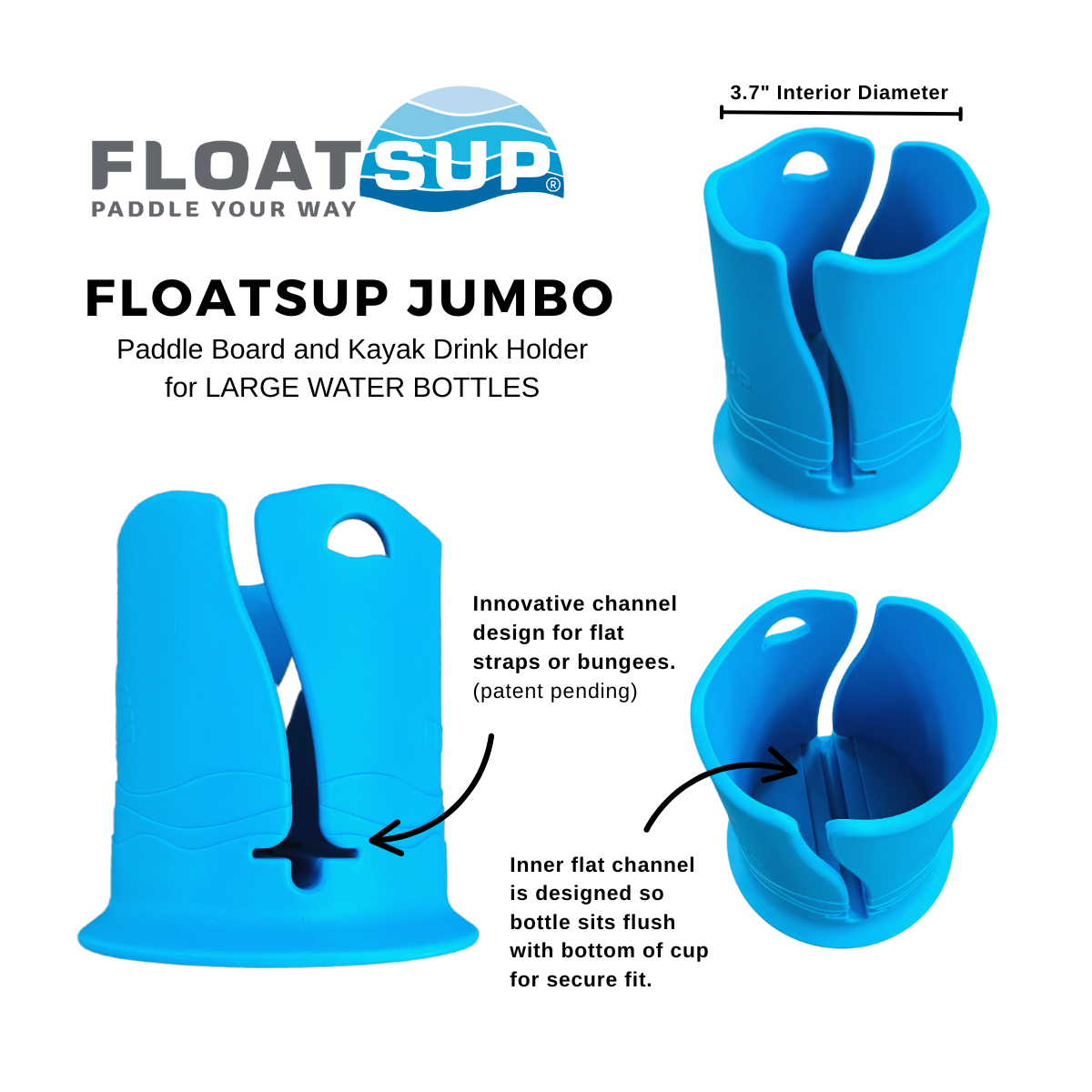 Floatsup® JUMBO Water Bottle Holder