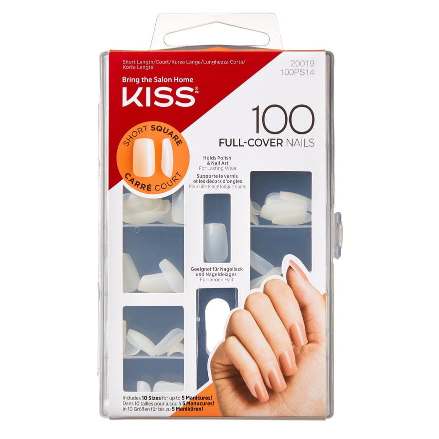 Full Cover Fake 100 Nails Kit