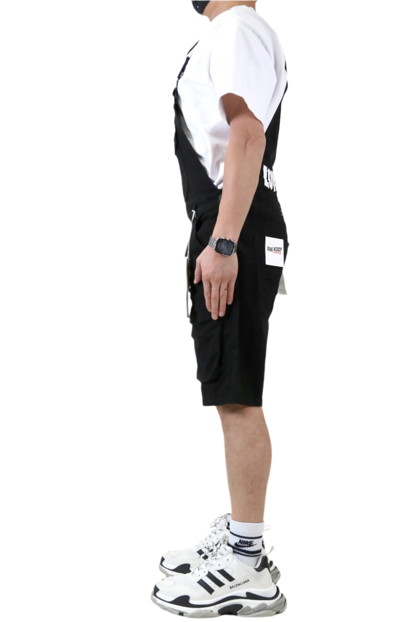 RIA Fine Twill Overall Short Pants