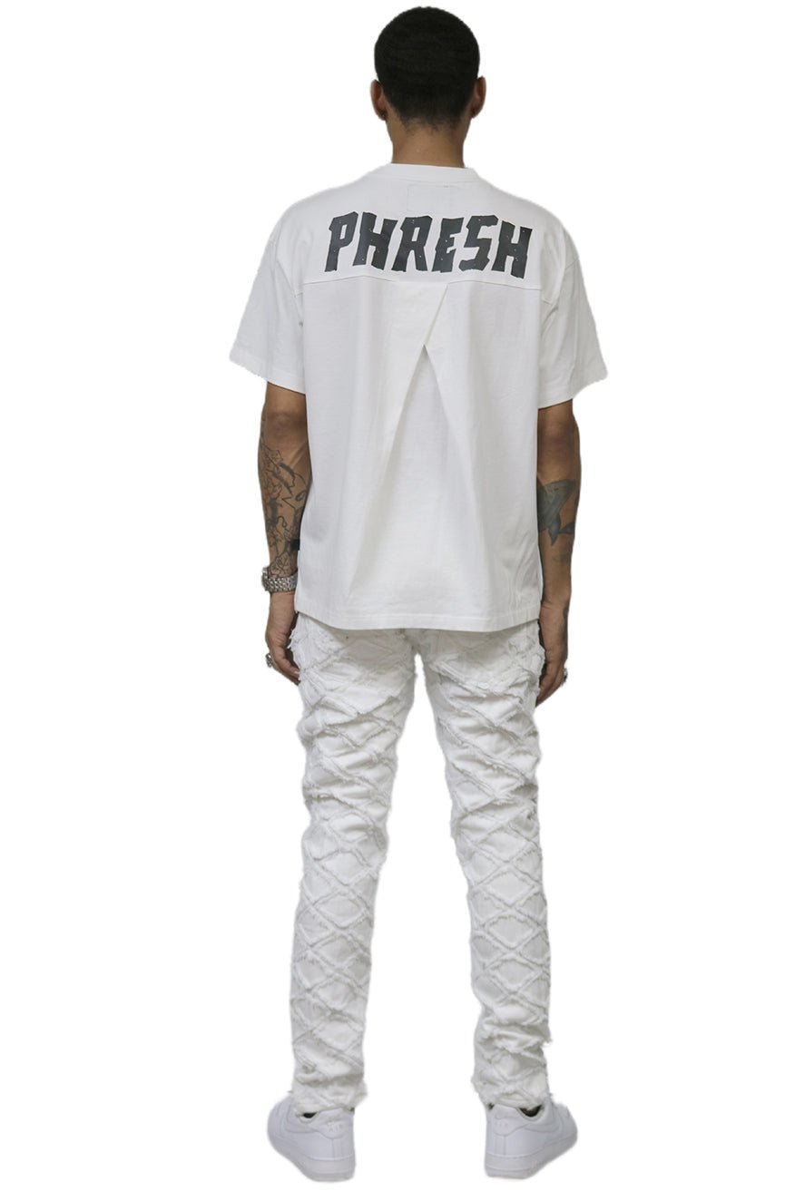 HART Men's premium rip&repair slim fit quilted denim pants