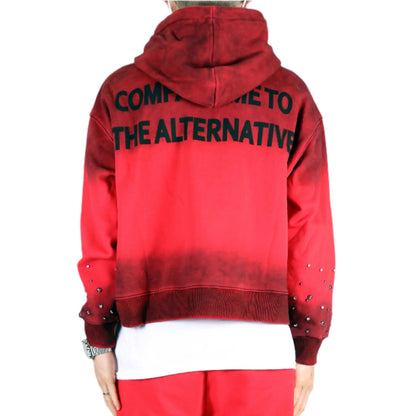 GARCIA French Terry Long Sleeve Crop Top Full Zip Hoodie