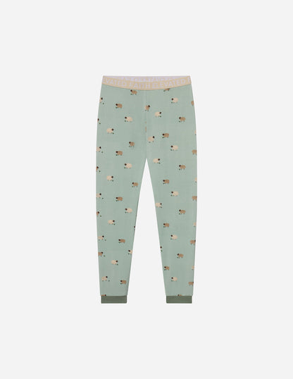 Lamb Bamboo Kids Pajama Set