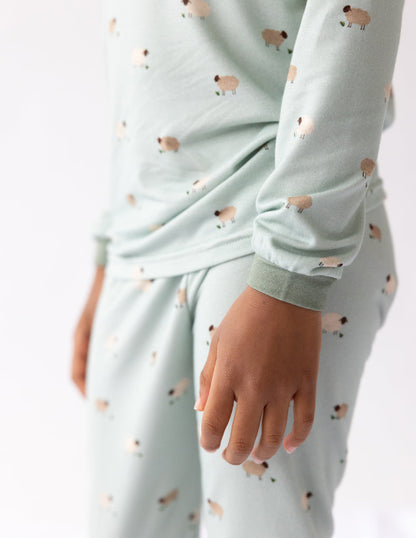 Lamb Bamboo Kids Pajama Set