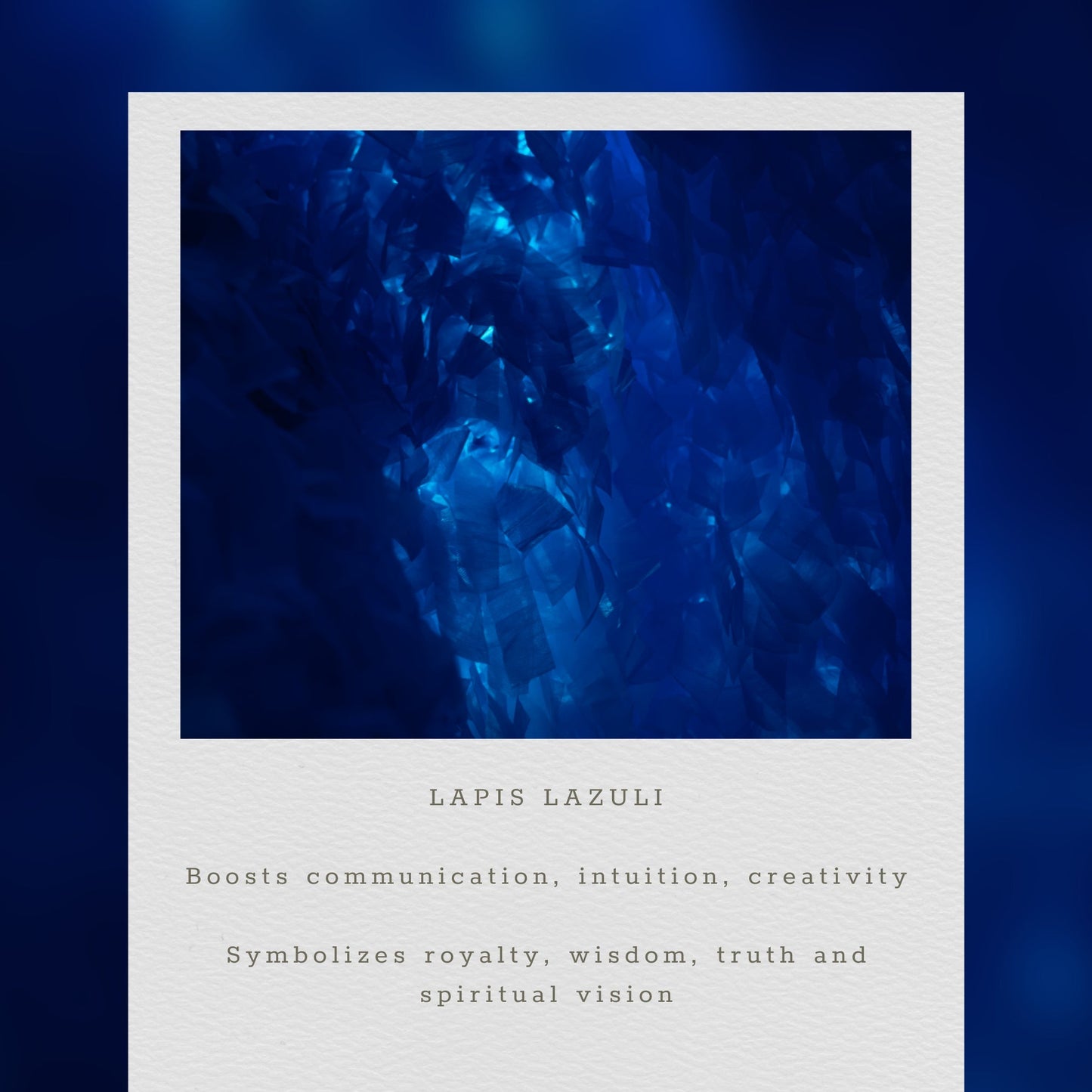 Lapis Lazuli Adjustable Stacking Bracelet