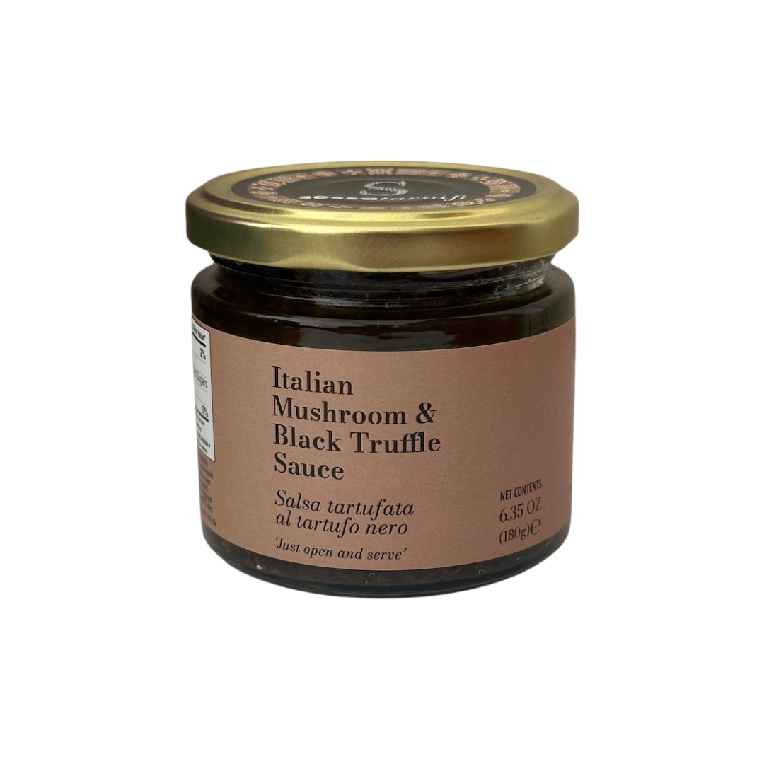 Italian Mushroom & Black Truffle Sauce - 6.35 oz.