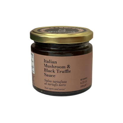 Italian Mushroom & Black Truffle Sauce - 6.35 oz.