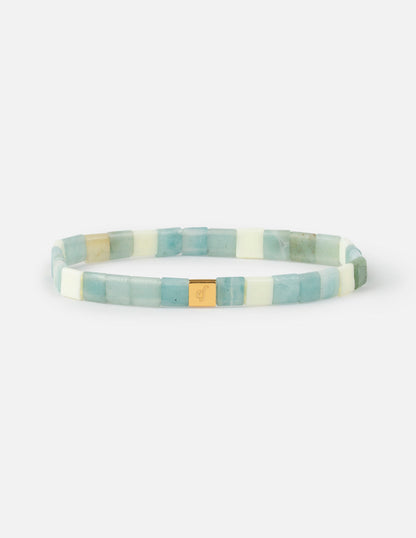 Logo Tile Letter Bracelet
