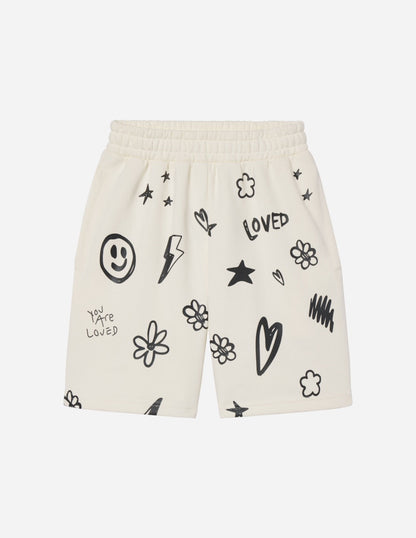 Loved By God All-Over Cream Unisex Short
