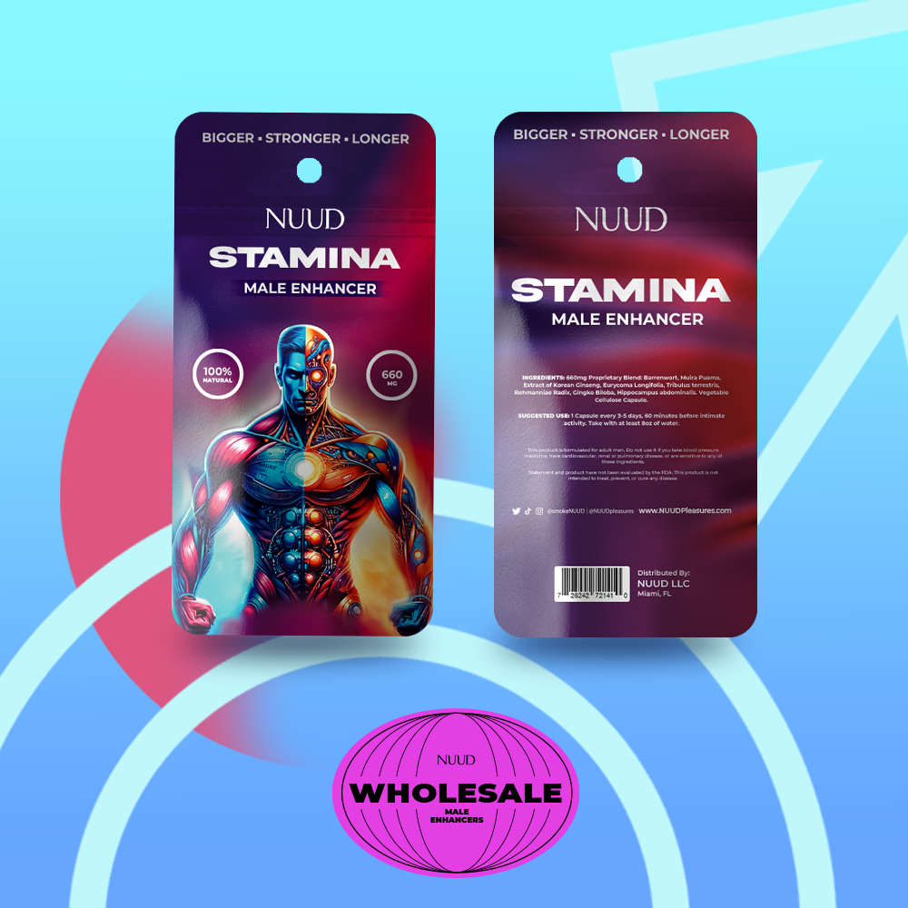 NUUD Libido Enhancers - 20 Units Case (Unit Price: $6.00)