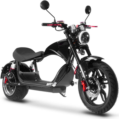60V 2.5 kW Lithium Chopper Cruiser Bike