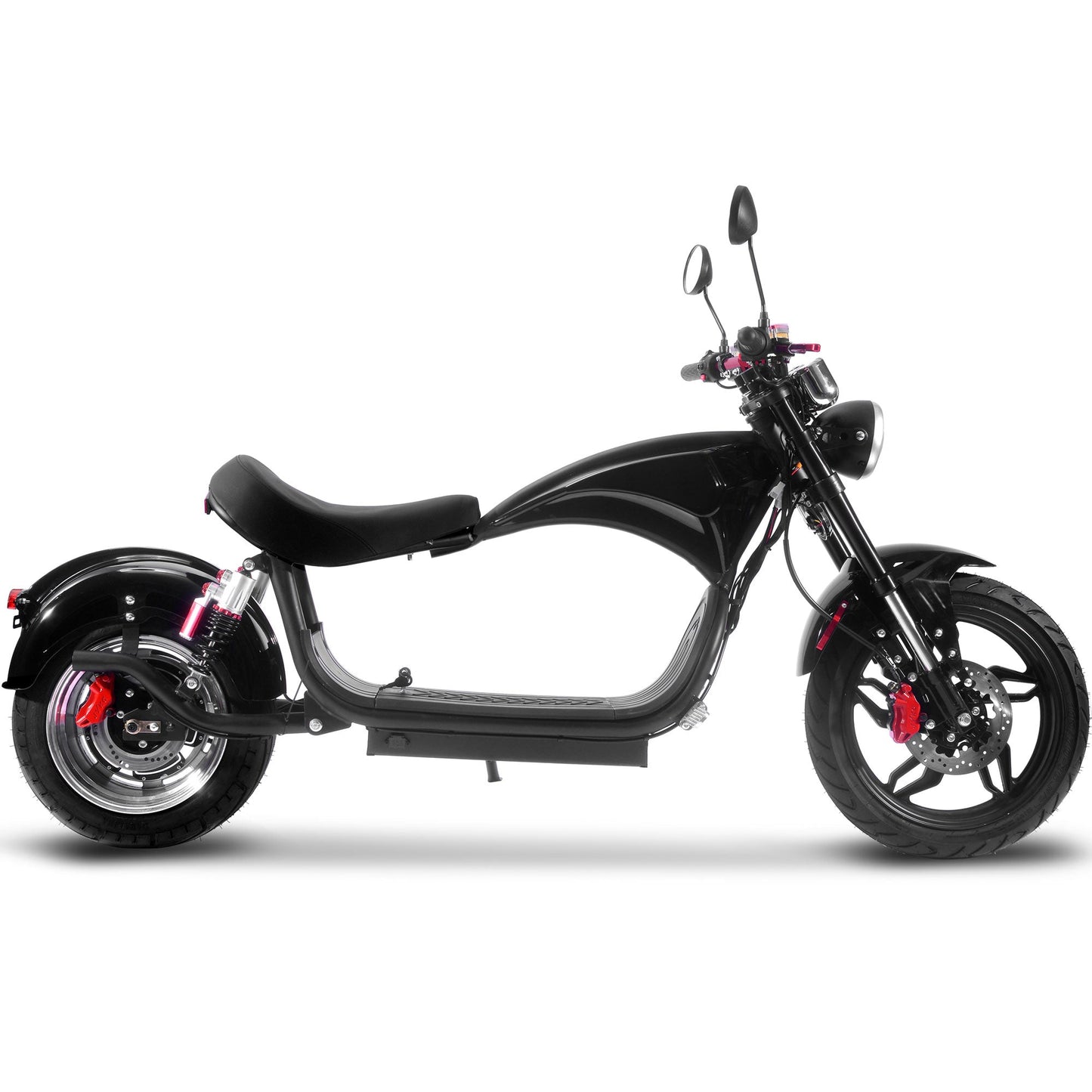 60V 2.5 kW Lithium Chopper Cruiser Bike
