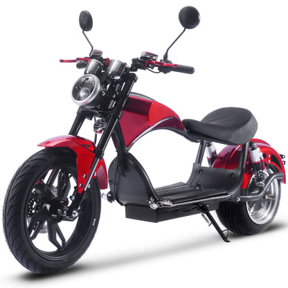 60V 2.5 kW Lithium Chopper Cruiser Bike